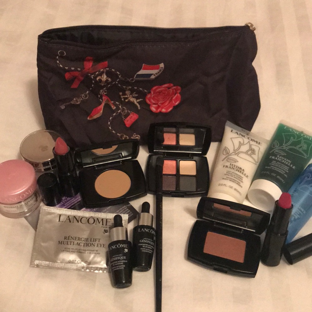 Brand new unused Lancôme makeup & bag